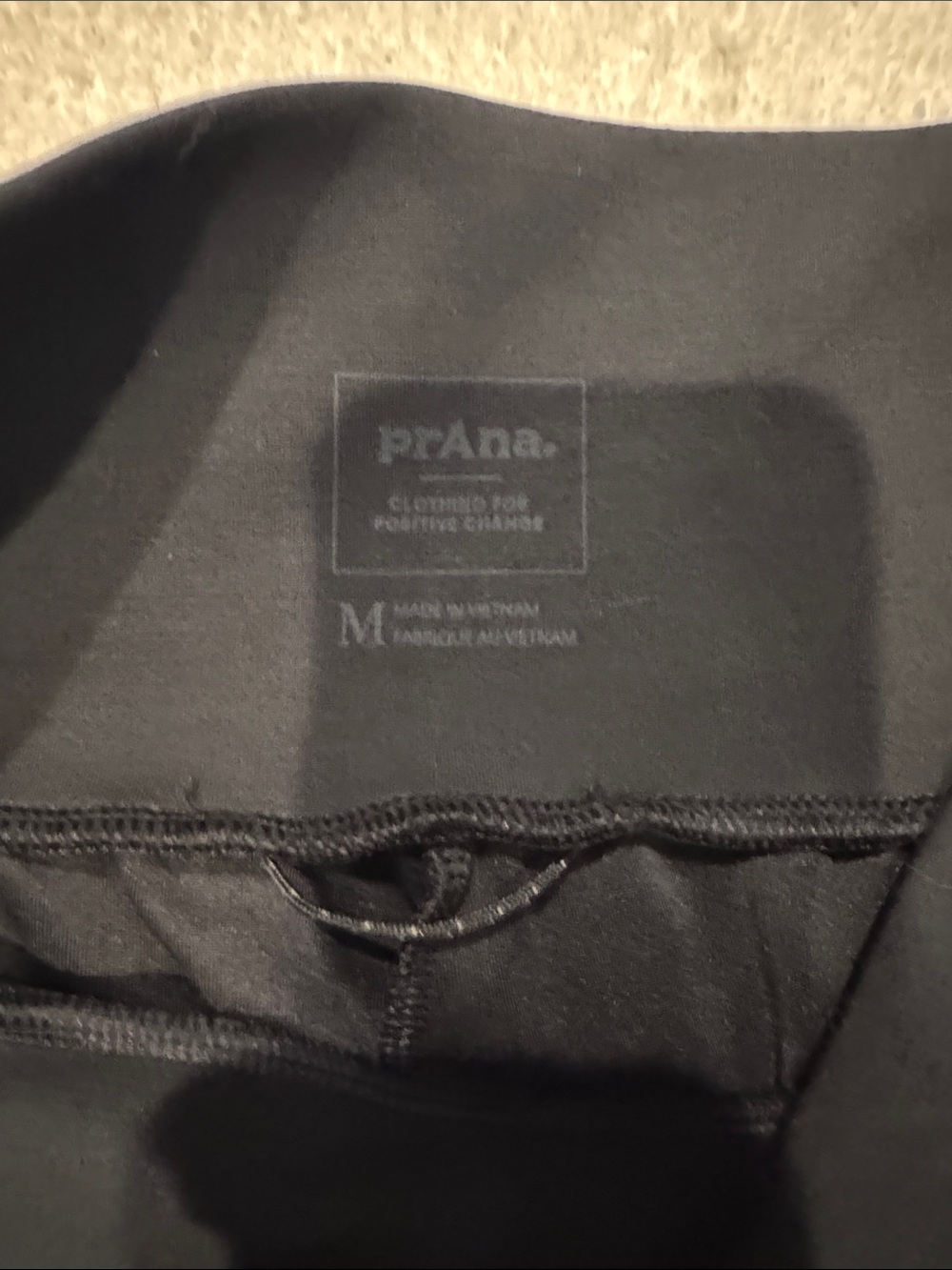 NEW: Prana Black Wide-Leg High-Rise Lounge Pants - Picture 6 of 7